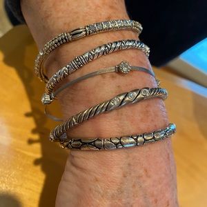 Mixed Silver Bracelets